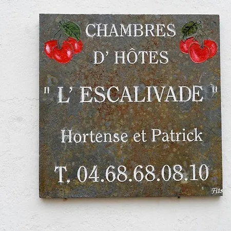 فندق مبيت وإفطار L'escalivade Céret